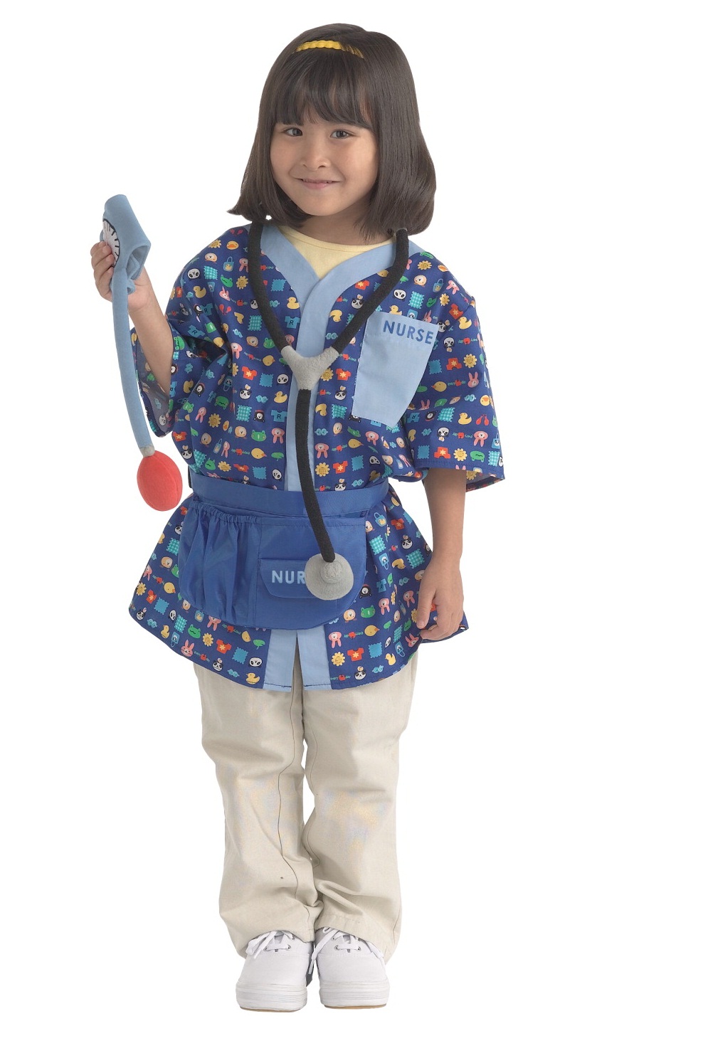 Nurse Carrier Costume With Stethoscope