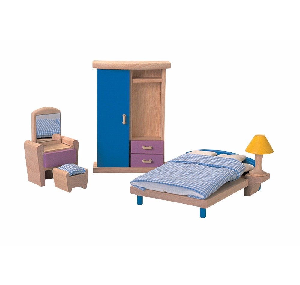 Dollhouse Furniture Bedroom, Set - 5