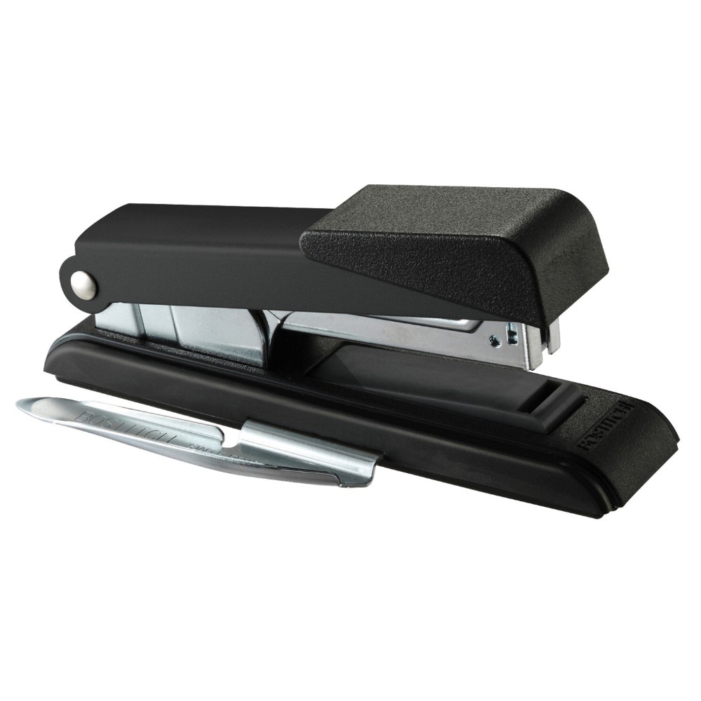 Stapler With Flat Clinch Technology And Remover, Balck