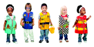 Toddler Career Costume Set Of 5