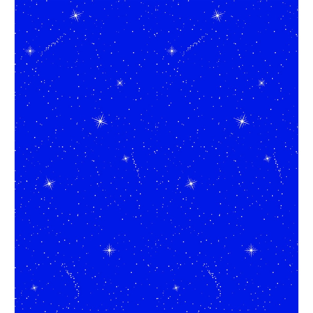 48 In. X 50 Ft. Night Sky Pattern Art Paper Roll
