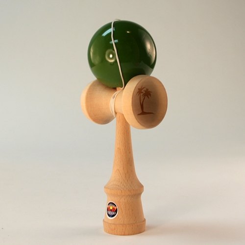 Bkbmn-ag Solid Color Kendama, Army Green