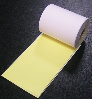 Adorable Supply MP31495ST 2 Ply White and Canary Roll 3.25 In Adorable Supply MP31495ST 2 Ply White and Canary Roll 3.25 In