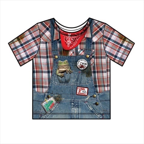 F118762 Shirts Toddler Boys Hillbilly - 2t