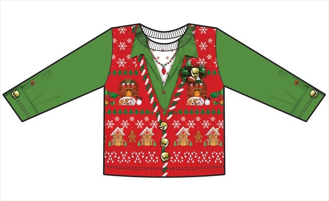 F125888 Shirts Toddler Ugly Xmas Vest - 3t