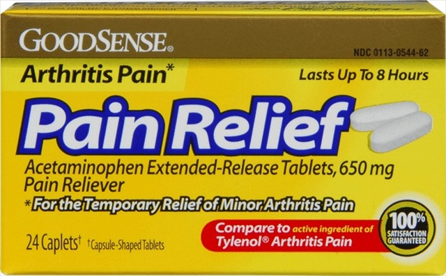 Good Sense Arthritis Pain Relief 650 Mg Caplets- 24 Count