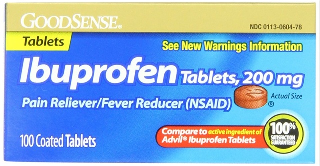 Ibuprofen Pain Reliever-fever Reducer Tablets, 200 Mg, 100 Count