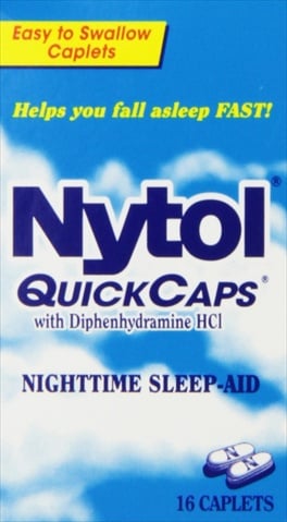 Nighttime Sleep Aid Quick Capsules, 16 Count