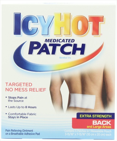 Medicated Patch, Extra Strength, Large, 5 Patches