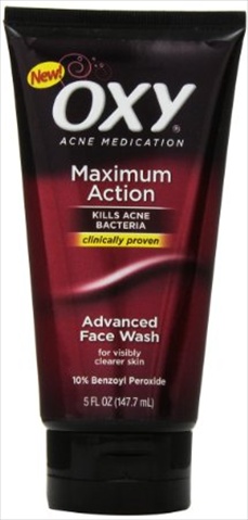 Oxy Maximum Action Advanced Face Wash, 5 Oz.