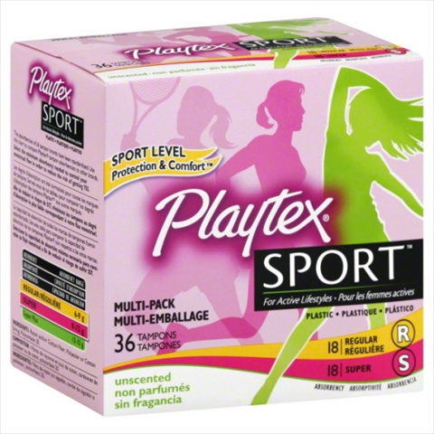 Sport Tampons - Multi-pack Unscented, 36 Count