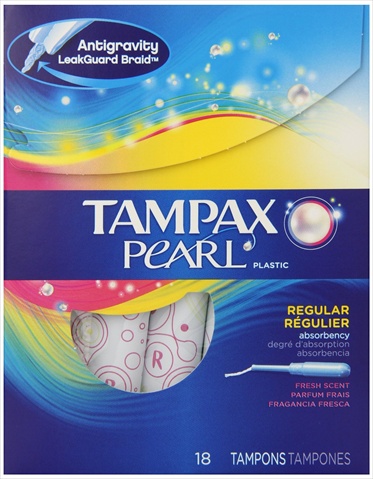 Pearl Regular Absorbency - Fresh Scent, 18 Count