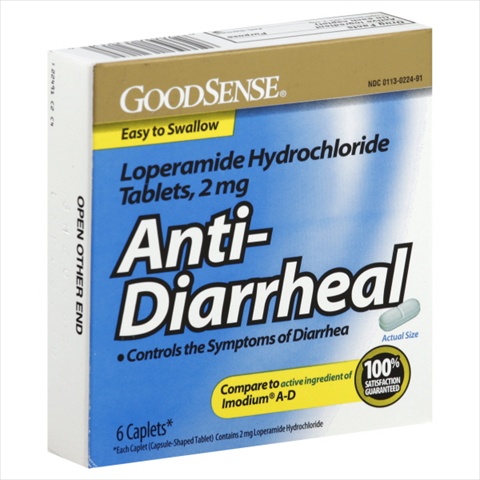 Anti-diarrheal, 2 Mg, Caplets
