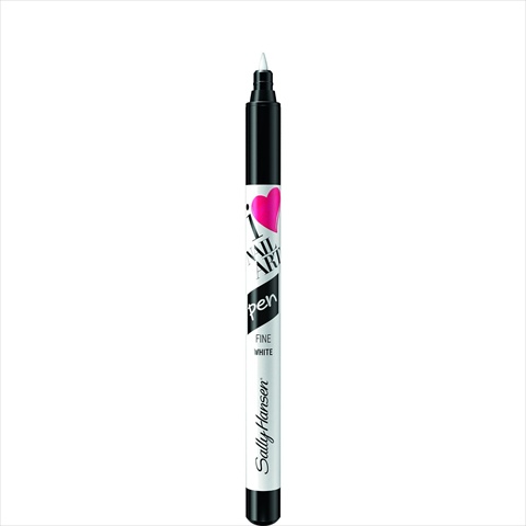 Nail Art Pens, White Round Tip, 480, 0.04 Oz., Pack Of 2