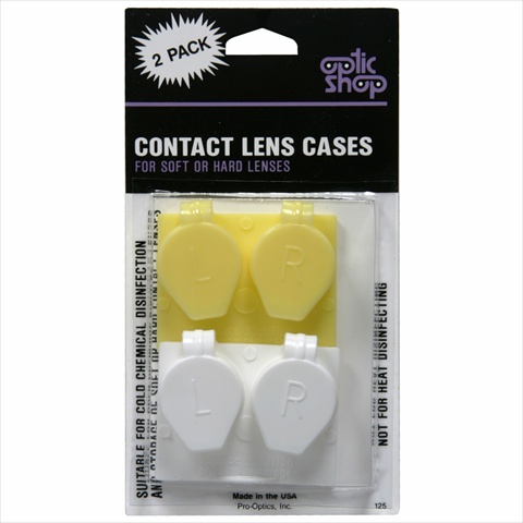 Contact Lens Cases For Soft Or Hard Lenses