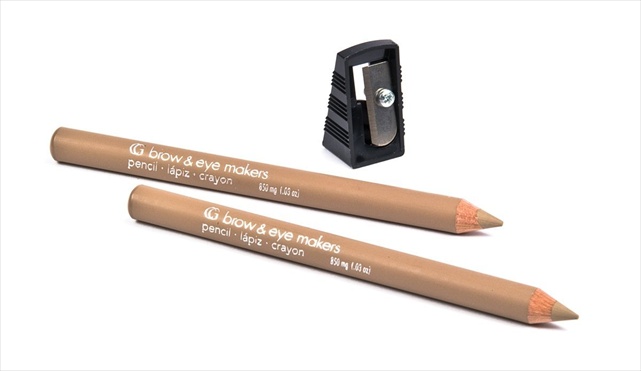 Brow & Eye Makers Brow Shaper And Eyeliner, Soft Blonde Warm 520, Pack Of 2