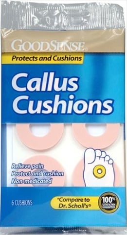 Good Sense Callus Cushions, 6 Count