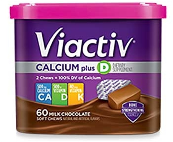 Calcium Plus D, Soft Chews, Milk Chocolate - 60 Chews