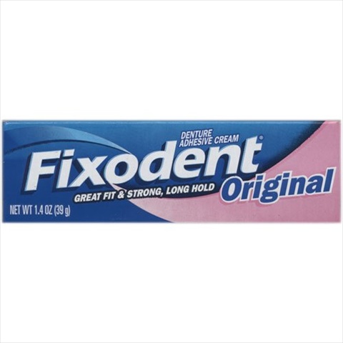 Fixodent Original Denture Adhesive Cream 1.4 Oz