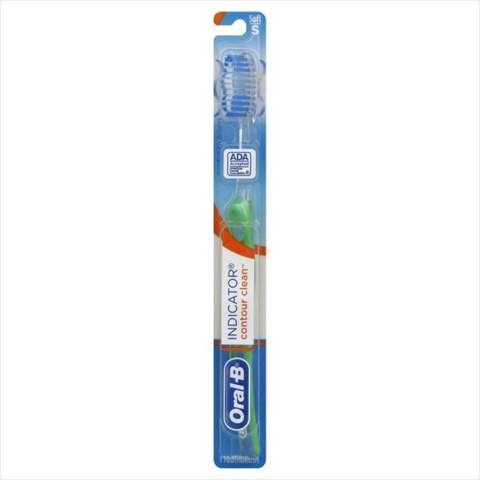 Indicator Toothbrush, Contour Clean, Soft