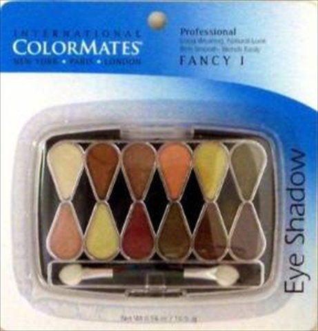 Colormates 12pan Eyeshadow Neutral, Pack Of 6