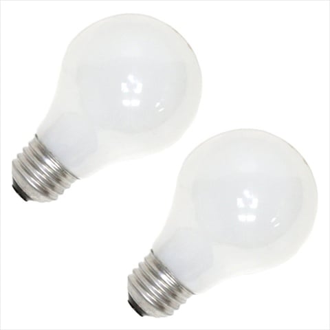 25w 120v A19 Light Bulb, 2 Pack