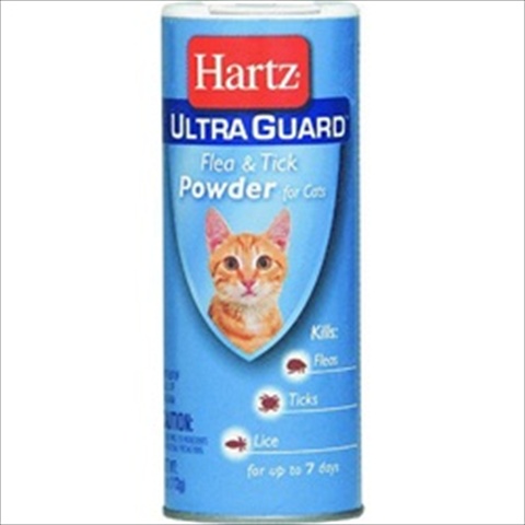 Hartz Ultra Guard Flea & Tick Powder, For Cats