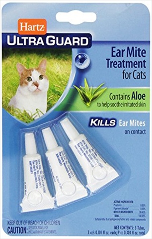 Hartz Ultra Guard Ear Mite Treatment, For Cats