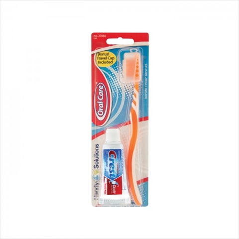 Oral Care Travel Kit With Crest Toothpaste & Toothbrush
