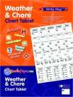 24 X 32 In. Roselle Weather & Chore Chart Tablet, 30 Sheets