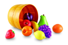 New Sprouts Bushel Of Fruit Play Food Set