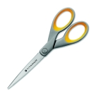 7 in. Titanium Blade, Straight Handle, Gray & Yellow