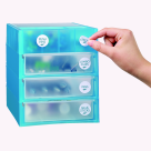 Round Multi-Use Removable Id Label, 1 in. - White, Pack - 300