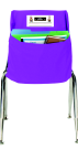Standard Storage Pocket With New Name Card Slot - 14 X 10 In. - Grade 1 To 3, Purple
