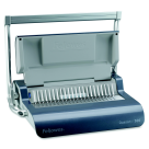 Fellowes Manual Comb Binding Machine - 18 x 15.38 x 5 in. - 500 Sheets, Blue