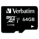 64 Gb Microsdxc Mobile Device Memory Card With Adapter - Black