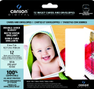 Canson Digital Glossy Inkjet Art Card Pack - 12