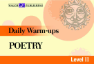 Daily Warm-ups Poetry I Paperback Education Book, Grade 5 - 8