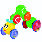 International Playthings Toy Inchworm, Press - N - Go