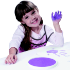 Ready2Learn Circular Washable Stamp Pad - 6 in. - Purple Ready2Learn Circular Washable Stamp Pad - 6 in. - Purple