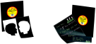 Hygloss 10 x 15 in. Silhouette Paper - Black & White Pack 25 Hygloss 10 x 15 in. Silhouette Paper - Black & White Pack 25