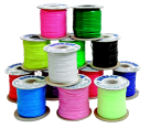 Pepperell Braiding Non-Toxic Flat Lacing - 0.09 in. x 100 Yd. - Pack 25 Pepperell Braiding Non-Toxic Flat Lacing - 0.09 in. x 100 Yd. - Pack 25