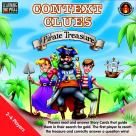 Context Clues Pirate Treasure Game, Red Level