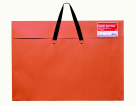 Star Products Star Wallet Envelope With Cloth Tie Hook And Loop Closure - 14 X 20 X 2 In. - Red