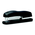 Contemporary Full Strip Desktop Stapler, Standard Staples, 210 Sheets, Black