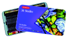 Derwent Hexagonal Non-Toxic Studio Colored Pencil Pack - 36 Derwent Hexagonal Non-Toxic Studio Colored Pencil Pack - 36