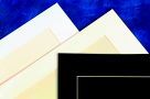 Sax Premium Smooth Surfaced Pre-Cut Mat - White Pack 10 Sax Premium Smooth Surfaced Pre-Cut Mat - White Pack 10