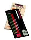 Generals Drawing Class Essential Tools Kit - Black Pack 13 Generals Drawing Class Essential Tools Kit - Black Pack 13