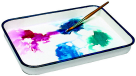Jack Richeson Butcher Porcelain Palette Tray - 11 x 15 in. - White Jack Richeson Butcher Porcelain Palette Tray - 11 x 15 in. - White