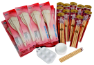 Royal Brush Ox Hair Bamboo And Hake Brush Classroom Assortment - Assorted Size Pack 108 Royal Brush Ox Hair Bamboo And Hake Brush Classroom Assortment - Assorted Size Pack 108